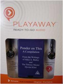 Ponder on This (playaway)
